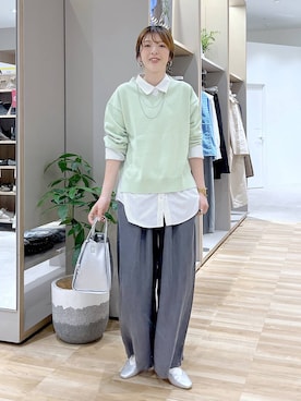 はってぃーさん（レディース・168cm）の春コーディネート