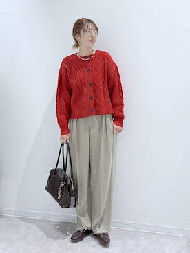 はってぃーさん(レディース・168cm)の冬コーディネート