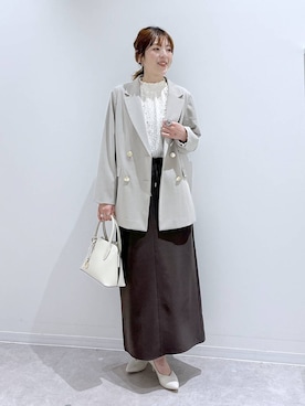 はってぃーさん（レディース・168cm）の冬コーディネート