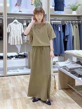 はってぃーさん(レディース・168cm)の夏コーディネート