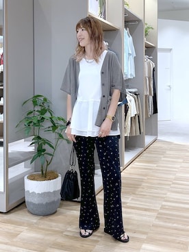 はってぃーさん(レディース・168cm)の夏コーディネート