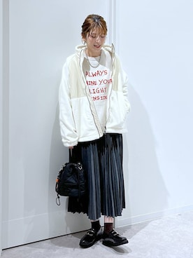 はってぃーさん（レディース・168cm）の冬コーディネート