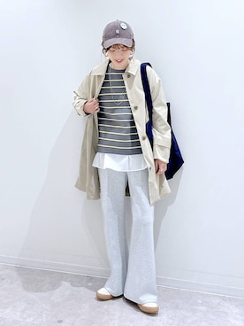 はってぃーさん（レディース・168cm）の春コーディネート