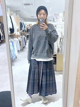 「体型カバー」｜はってぃーさん（レディース・168cm）の秋コーディネート