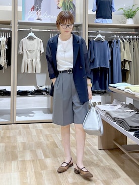 はってぃーさん(レディース・168cm)の夏コーディネート
