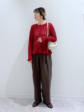 はってぃーさん（レディース・168cm）の秋コーディネート