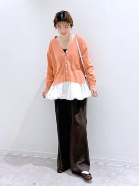 はってぃーさん（レディース・168cm）の冬コーディネート