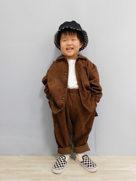 まろすけさん(キッズ・90cm)の秋コーディネート
