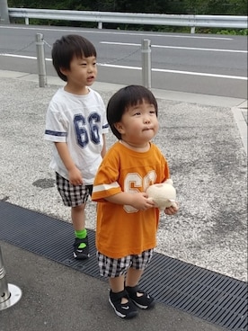 まろすけさん(キッズ・90cm)の夏コーディネート