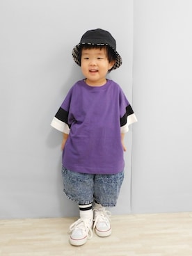まろすけさん(キッズ・90cm)の夏コーディネート