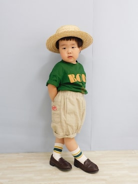 まろすけさん（キッズ・90cm）の夏コーディネート