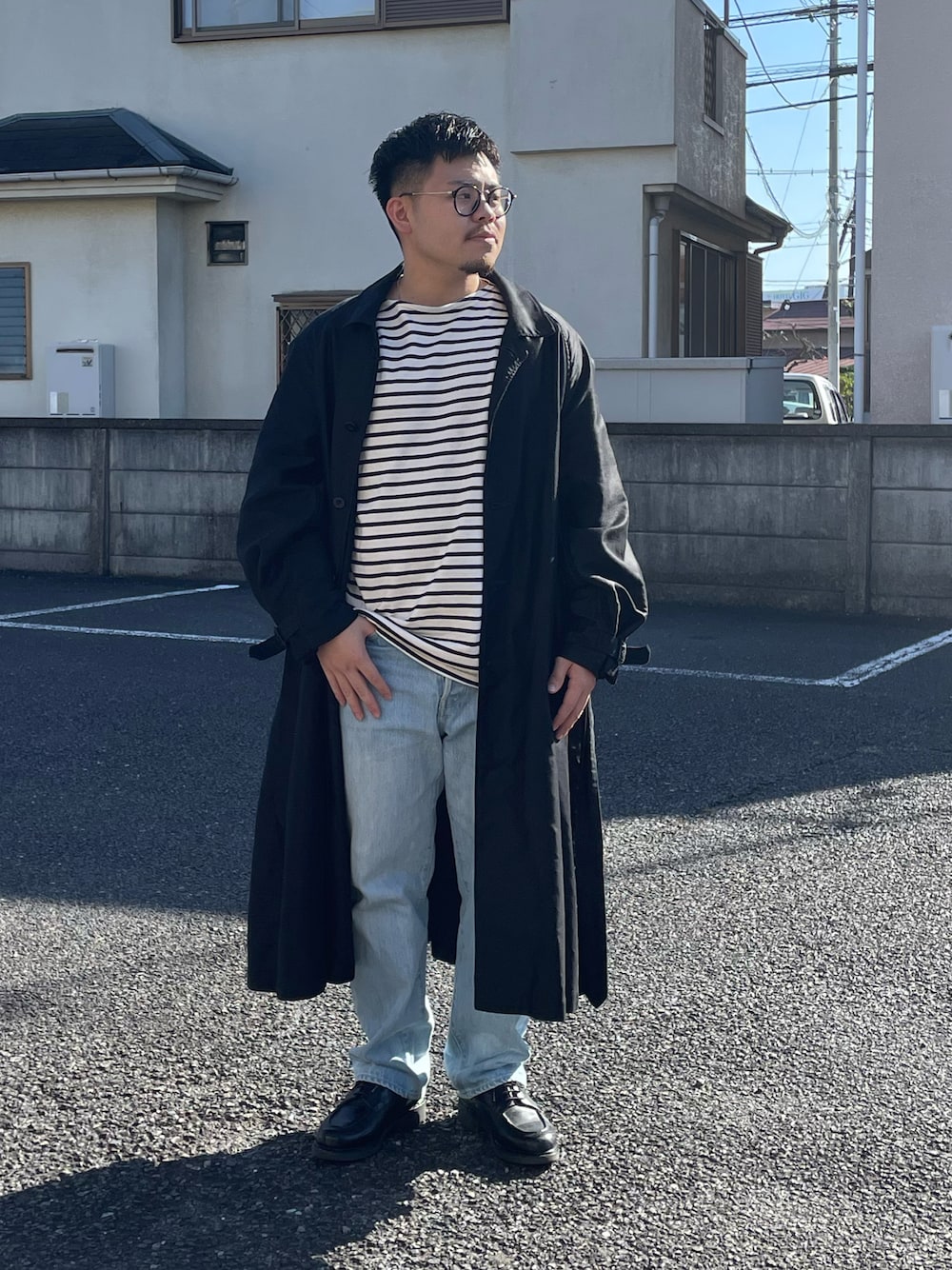 OUTIL / ステンカラーコート OUTILのステンカラーコートを使った人気ファッションコーディネート - WEAR