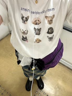 𝐚𝐤𝐚𝐫𝐢 さん（レディース・165cm）の夏コーディネート