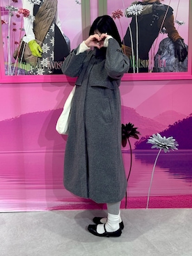 「AAA+（サンエープラス）のアイテム」を使った、𝐚𝐤𝐚𝐫𝐢 さん（レディース・165cm）の冬コーディネート