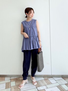 manami00716さん（レディース・155cm）の夏コーディネート