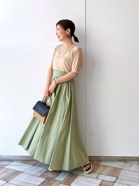 manami00716さん（レディース・155cm）の夏コーディネート