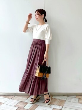 manami00716さん（レディース・155cm）の夏コーディネート