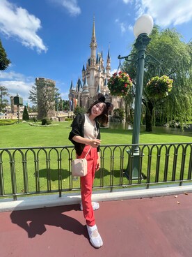 タンクトップを使った ディズニーコーデ の人気ファッションコーディネート 身長 141cm 150cm Wear