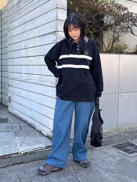 高平舞菜さん（レディース・159cm）の春コーディネート