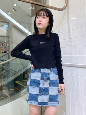 高平舞菜さん（レディース・159cm）の春コーディネート