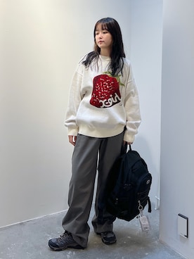 高平舞菜さん(レディース・159cm)の秋コーディネート