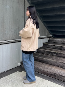 高平舞菜さん（レディース・159cm）の冬コーディネート