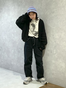 高平舞菜さん（レディース・159cm）の春コーディネート