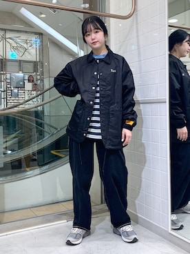 高平舞菜さん（レディース・159cm）の冬コーディネート