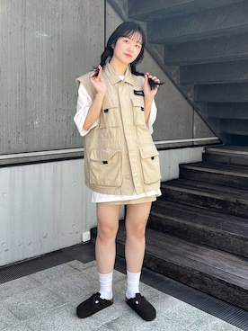 高平舞菜さん(レディース・159cm)の夏コーディネート