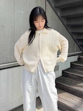 高平舞菜さん(レディース・159cm)の春コーディネート