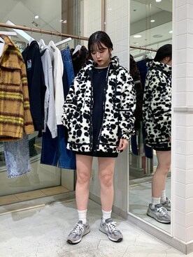 高平舞菜さん(レディース・159cm)の秋コーディネート