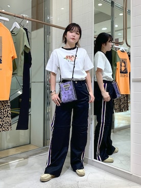 高平舞菜さん（レディース・159cm）の夏コーディネート