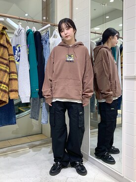 高平舞菜さん（レディース・159cm）の秋コーディネート