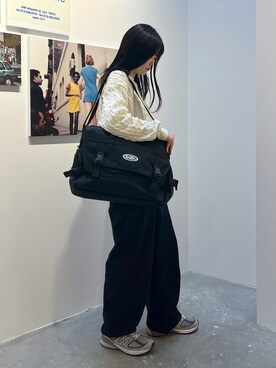 高平舞菜さん（レディース・159cm）の冬コーディネート