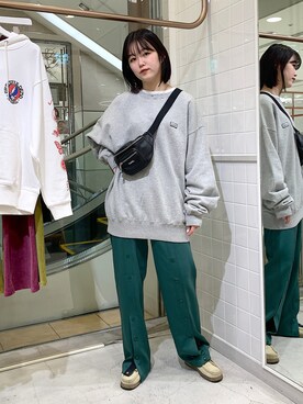 高平舞菜さん(レディース・159cm)の秋コーディネート