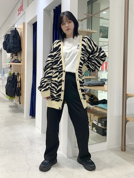 高平舞菜さん(レディース・159cm)の冬コーディネート