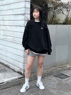 高平舞菜さん（レディース・159cm）の春コーディネート