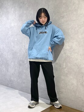 高平舞菜さん（レディース・159cm）の冬コーディネート