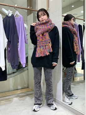 高平舞菜さん（レディース・159cm）の秋コーディネート