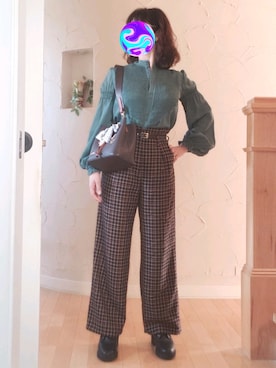 「DRWCYS（ドロシーズ）のアイテム」を使った、Rei🌹な～なさん（レディース・154cm）の秋コーディネート