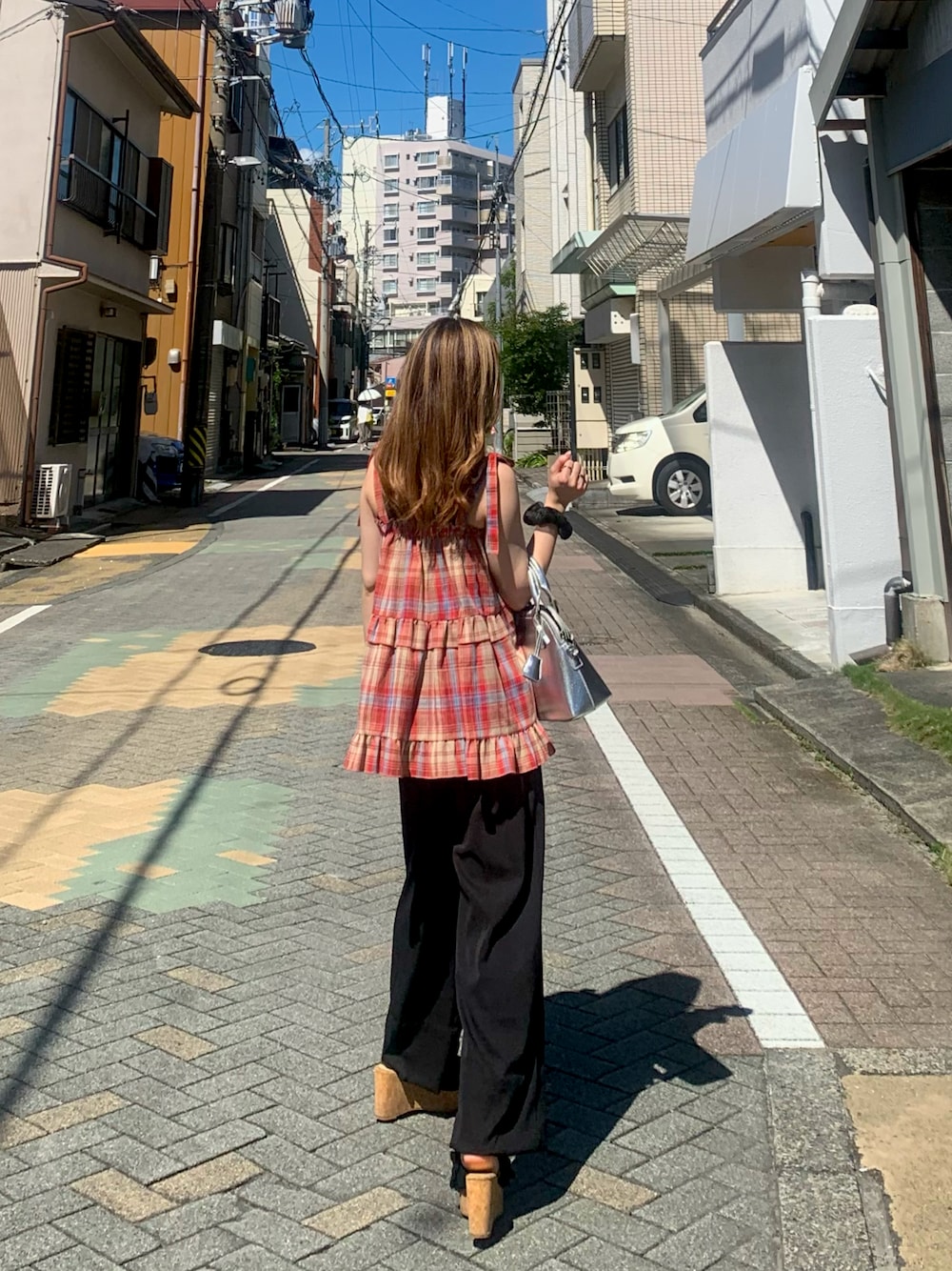 GRL（グレイル）の「センタープレスフレアパンツ（その他パンツ