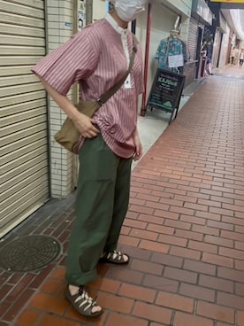 「Loint's（ロインツ）のアイテム」を使った、さきさん（レディース・169cm）の夏コーディネート