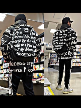 「お洒落さんと繋がりたい」｜「アイテム（ダウンジャケット/コート）」を使った、怠惰ですけれども®︎さん（メンズ・170cm）の冬コーディネート