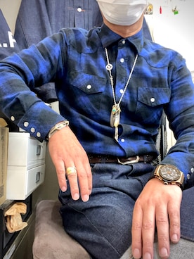 「リジッドデニム」｜怠惰ですけれども®︎さん（メンズ・170cm）の秋コーディネート