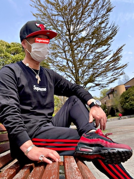 「シカゴブルズ」｜怠惰ですけれども®︎さん（メンズ・170cm）の春コーディネート