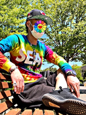 「シカゴブルズ」｜怠惰ですけれども®︎さん（メンズ・170cm）の春コーディネート