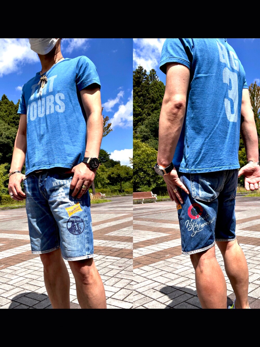HYSTERIC W32 デニムショートパンツ MY HYSTERIC ダメージデニムショートパンツ|HYSTERIC GLAMOUR