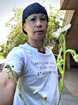 「お洒落さんと繋がりたい」｜怠惰ですけれども®︎さん（メンズ・170cm）の夏コーディネート