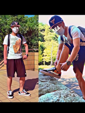 「シカゴブルズ」｜怠惰ですけれども®︎さん（メンズ・170cm）の秋コーディネート