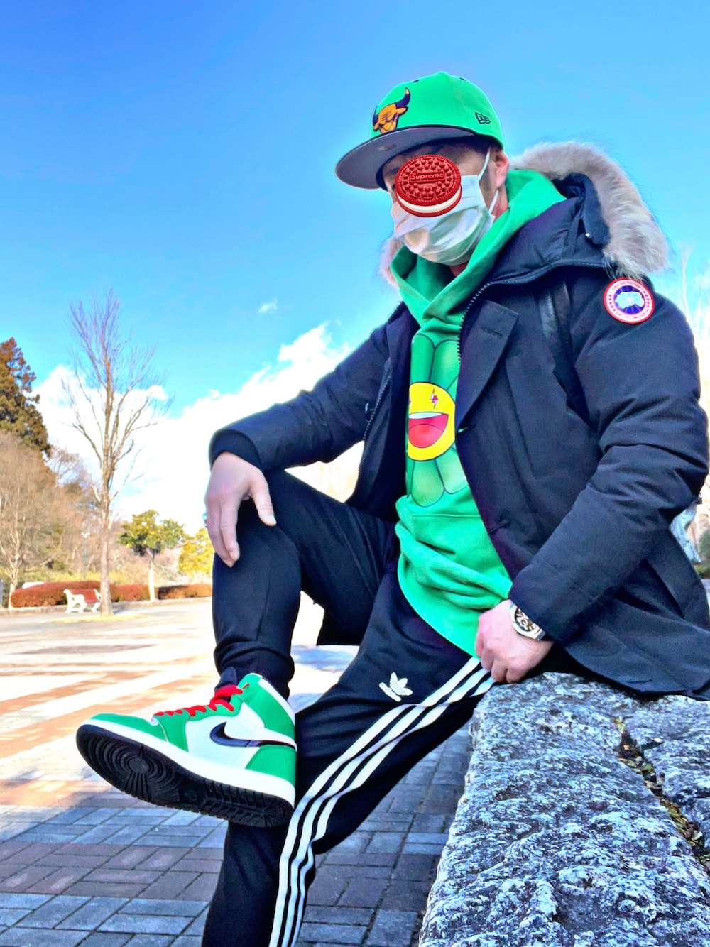 怠惰ですけれども®︎さんの（NEW ERA）を使ったコーディネートの1枚目の写真